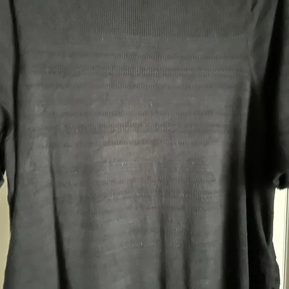 Apt. 9 Short-Sleeved Sweater - Black - Size 1X - Picture 2 of 8